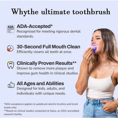 BLACK FRIDAY 50% OFF-the ultimate toothbrush for one-handed use