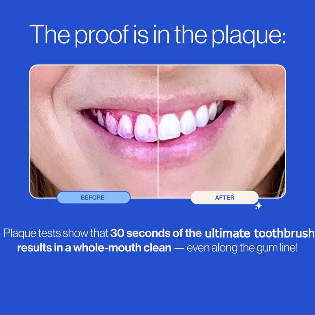 BLACK FRIDAY 50% OFF-the ultimate toothbrush for one-handed use