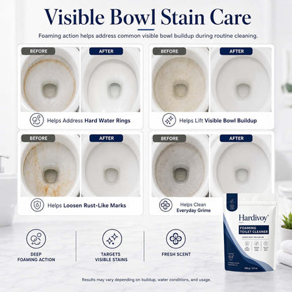 Hardivoy® Oxygen Foaming Toilet Cleaner Powder