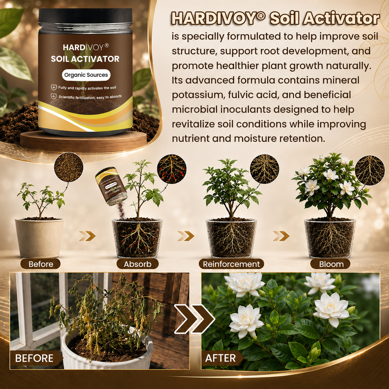 Hardivoy® Soil Activator