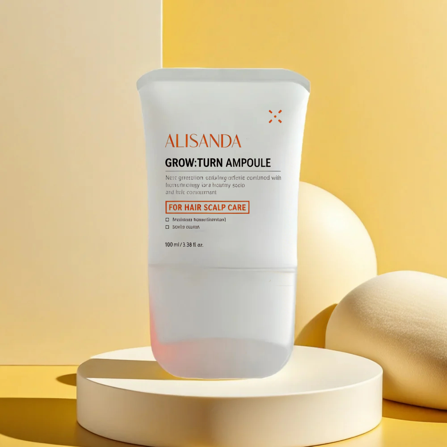 Hair Growth Serum with Built in Brush for Hair Growth & Thickening