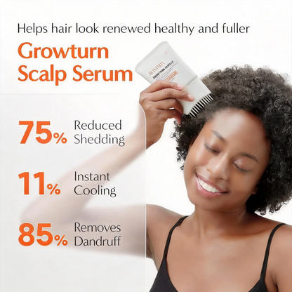 Hair Growth Serum with Built in Brush for Hair Growth & Thickening