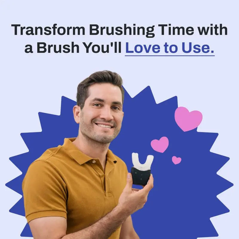 BLACK FRIDAY 50% OFF-the ultimate toothbrush for one-handed use