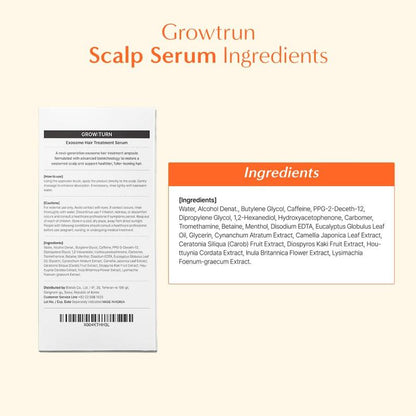 Hair Growth Serum with Built in Brush for Hair Growth & Thickening