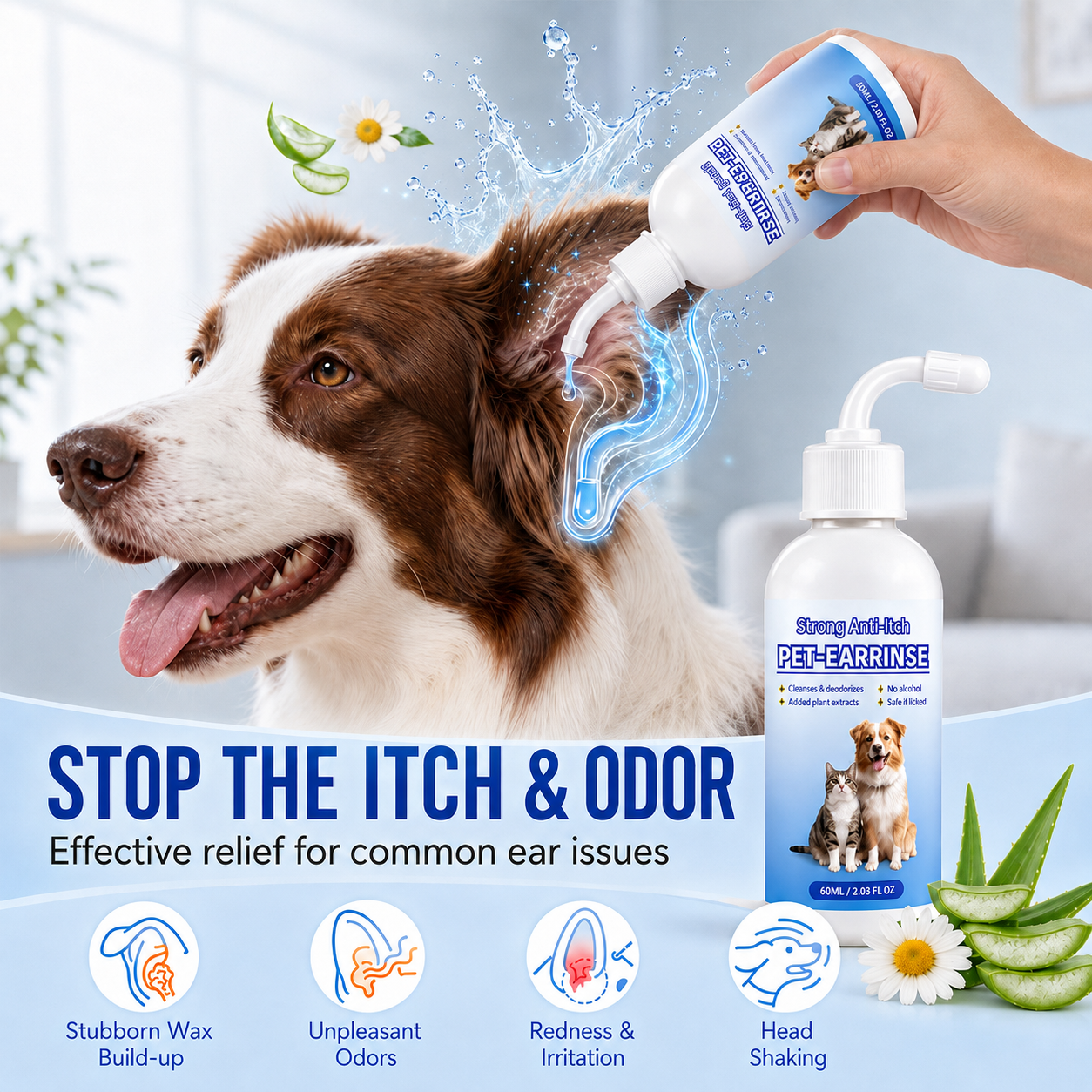 👩‍⚕️ Hardivoy® Pet Ear Cleansing Solution