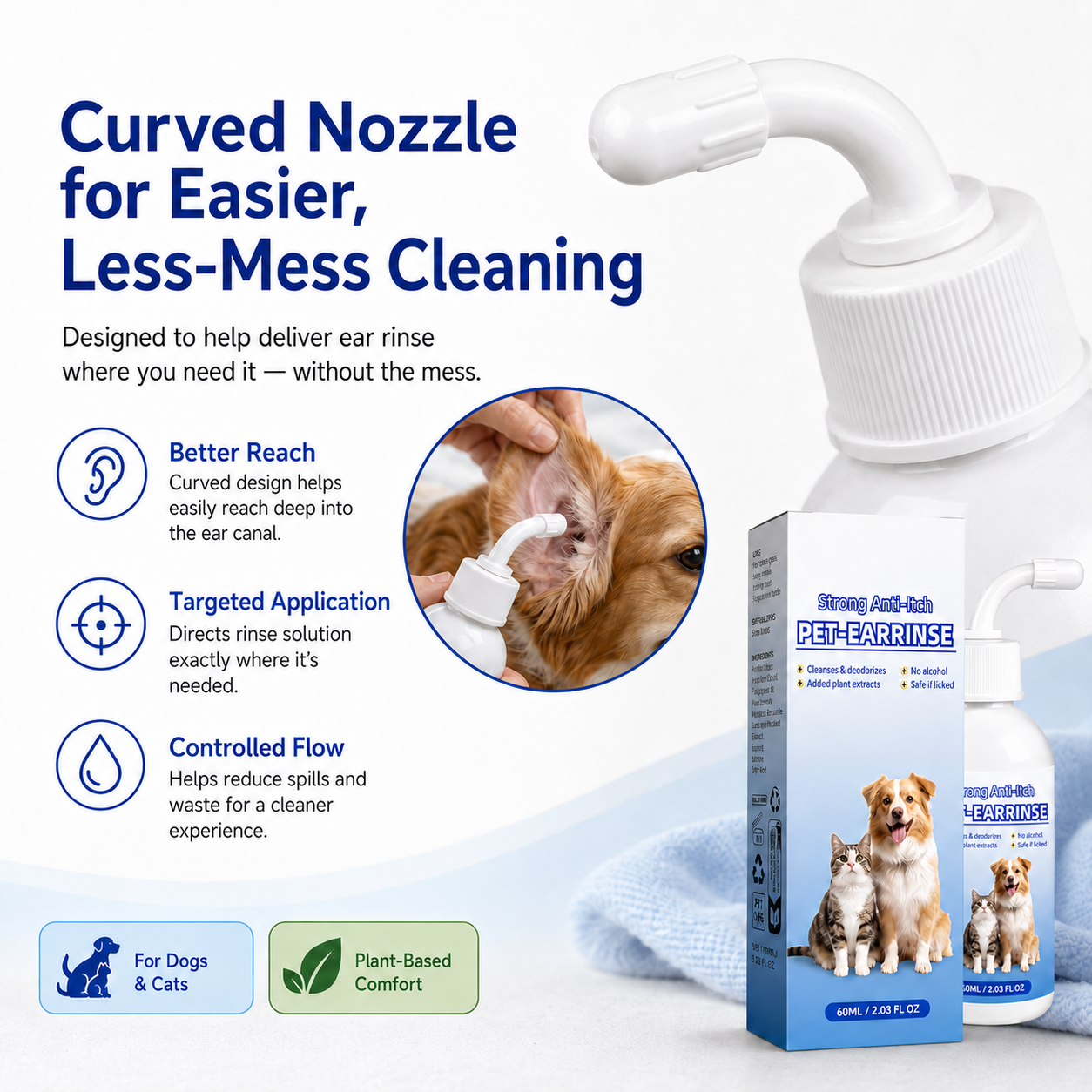 👩‍⚕️ Hardivoy® Pet Ear Cleansing Solution