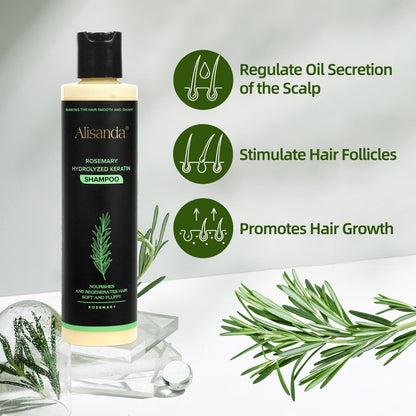 🔥LAST DAY 50% OFF🔥Alisanda® Organic Rosemary Hair Growth Shampoo