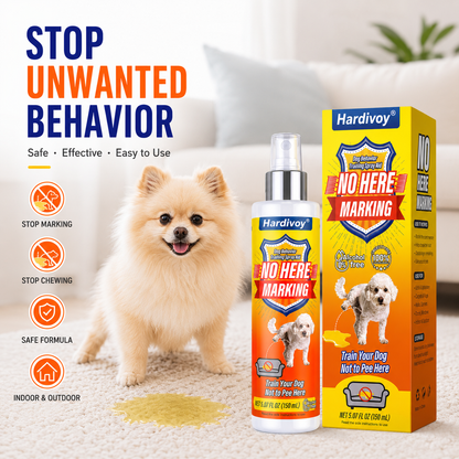 Hardivoy® Dog Training Spray – Stop Peeing, Marking & Chewing Indoors and Outdoors