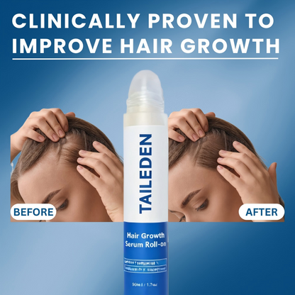 TAILEDEN Pro-Growth Roll-On Hair Growth Serum | Fuller Hair & Firmer Scalp